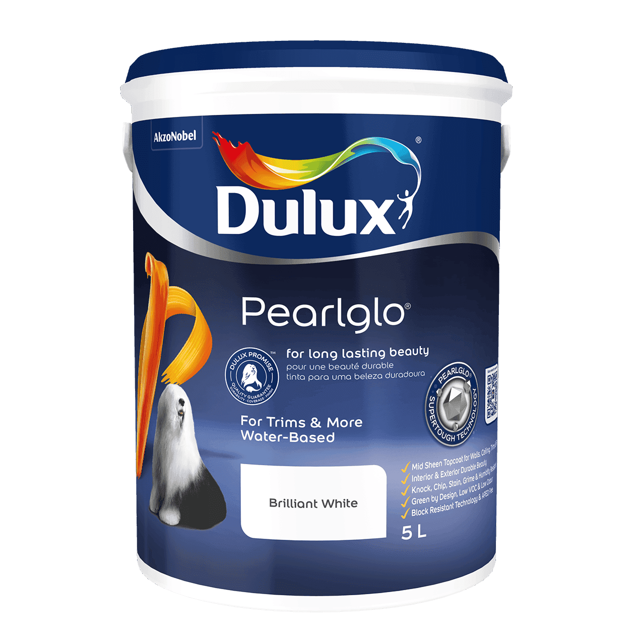 An image of Dulux Pearlglo Water-Based